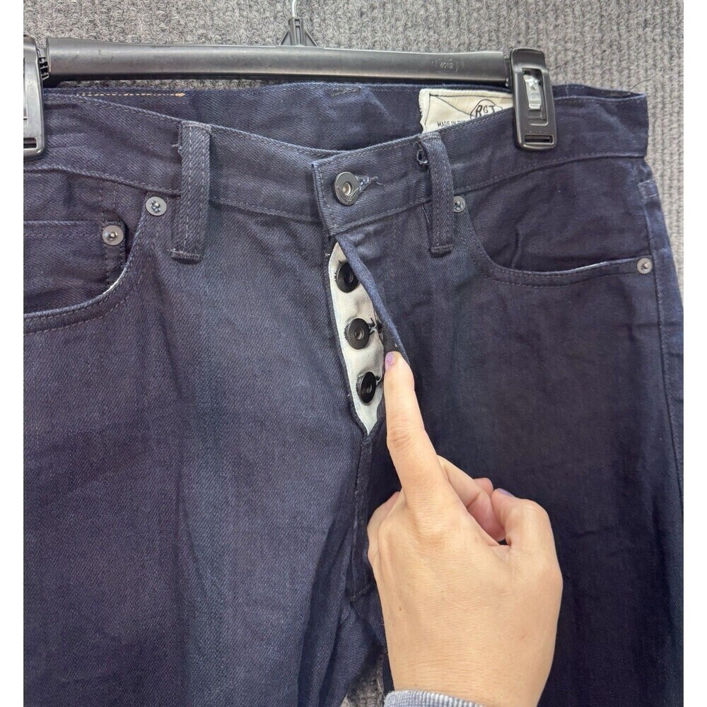 Rogue Territory RGT SK Jeans Mens 30 Selvedge Japan Denim Skinny Fit Made in USA - Picture 2 of 11